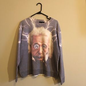 Einstein sweatshirt 💜💡⚡️